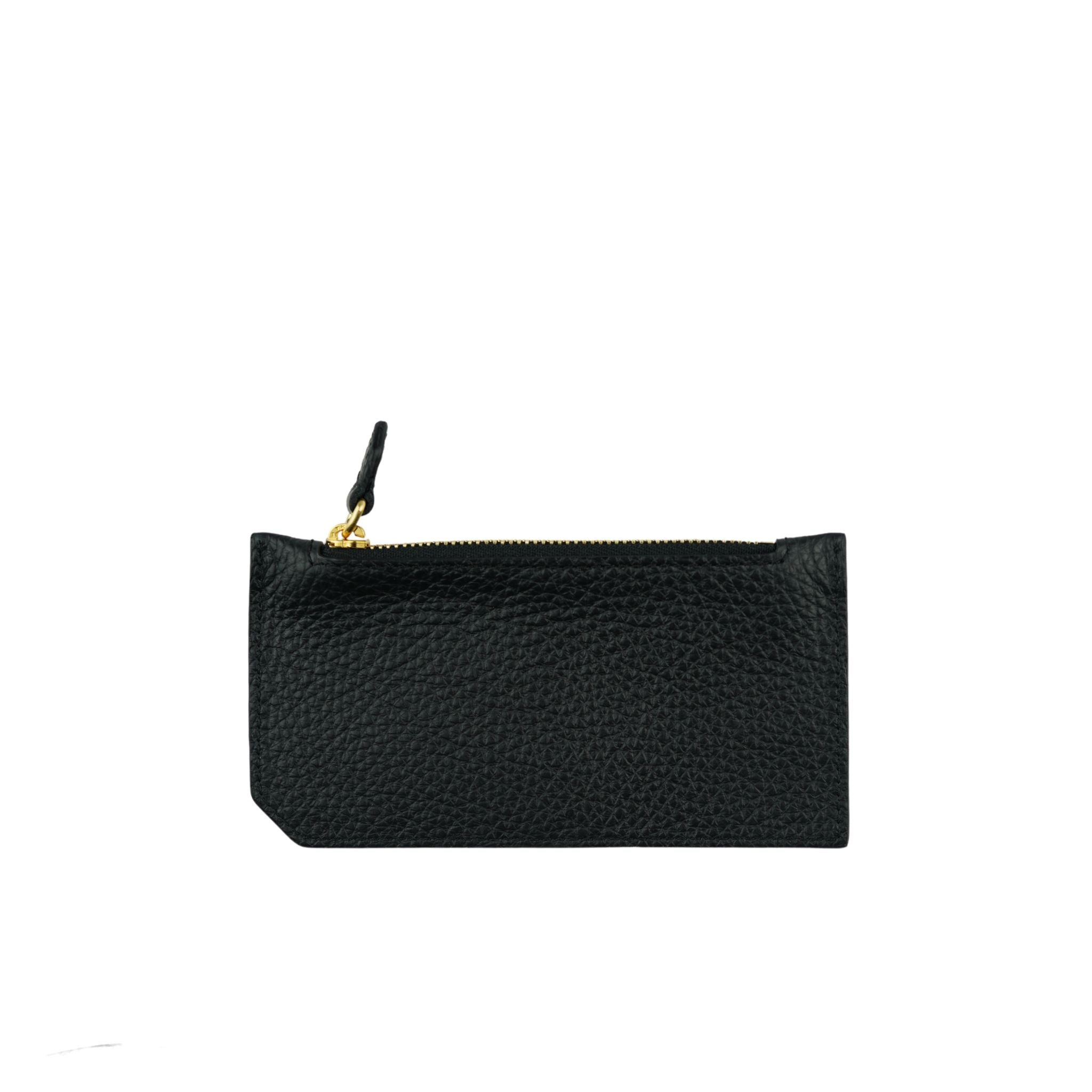 AMELI Zurich | Card holder | Black | Soft Grain Leather | Back