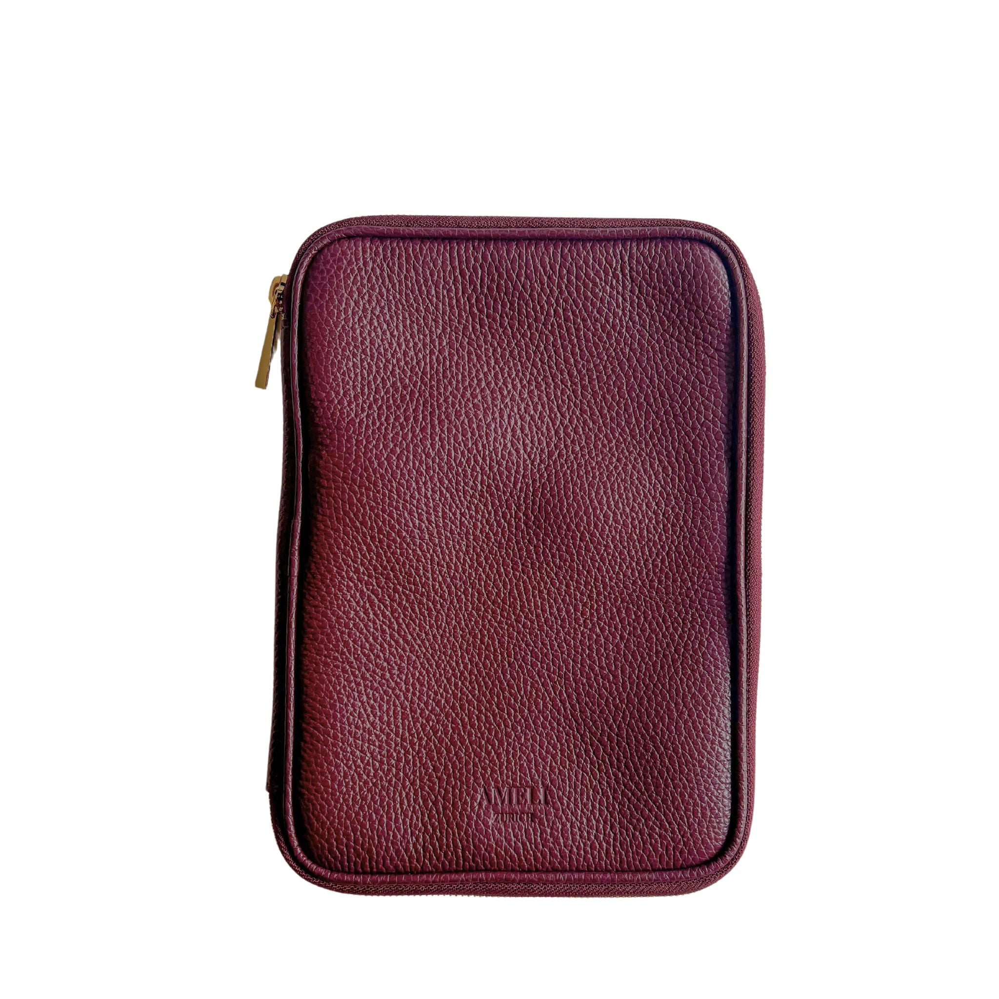 AMELI Zurich | TECHNOPARK | Maroon Red | Classic | Golden Hardware | Front