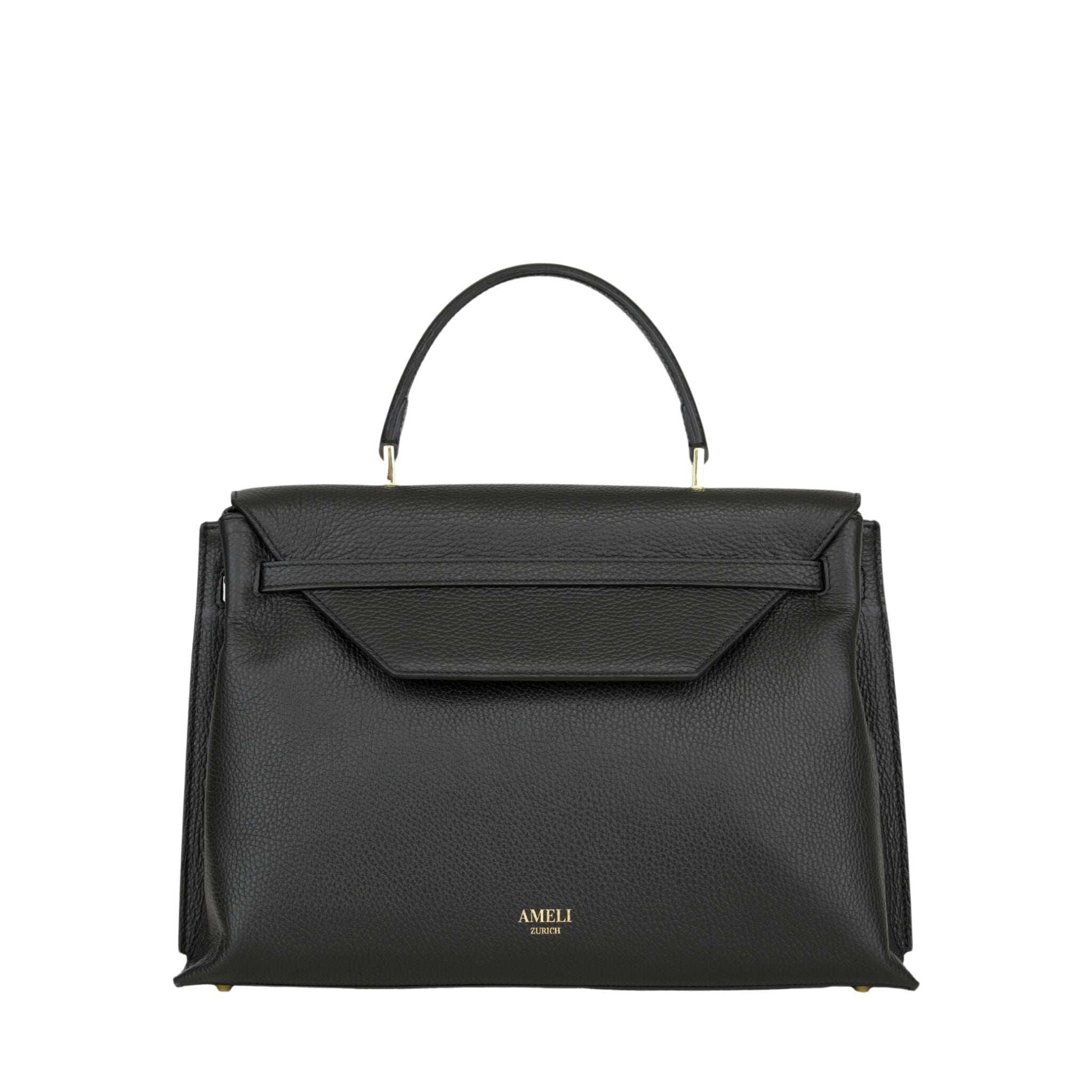 AMELI Zurich | VIADUKT DAY 24 | Black | Soft Grain Leather | Front