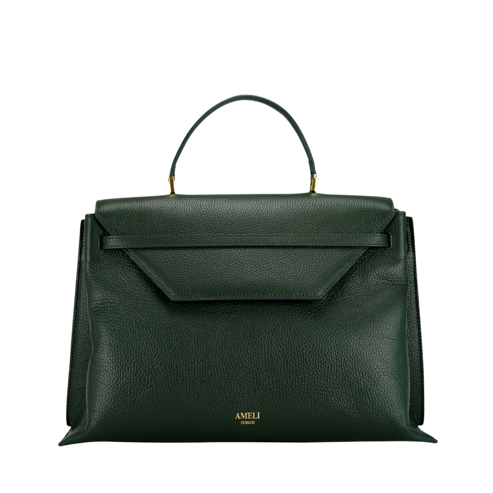 AMELI Zurich | VIADUKT WORK 24 | Dark Green | Soft Grain Leather | Front