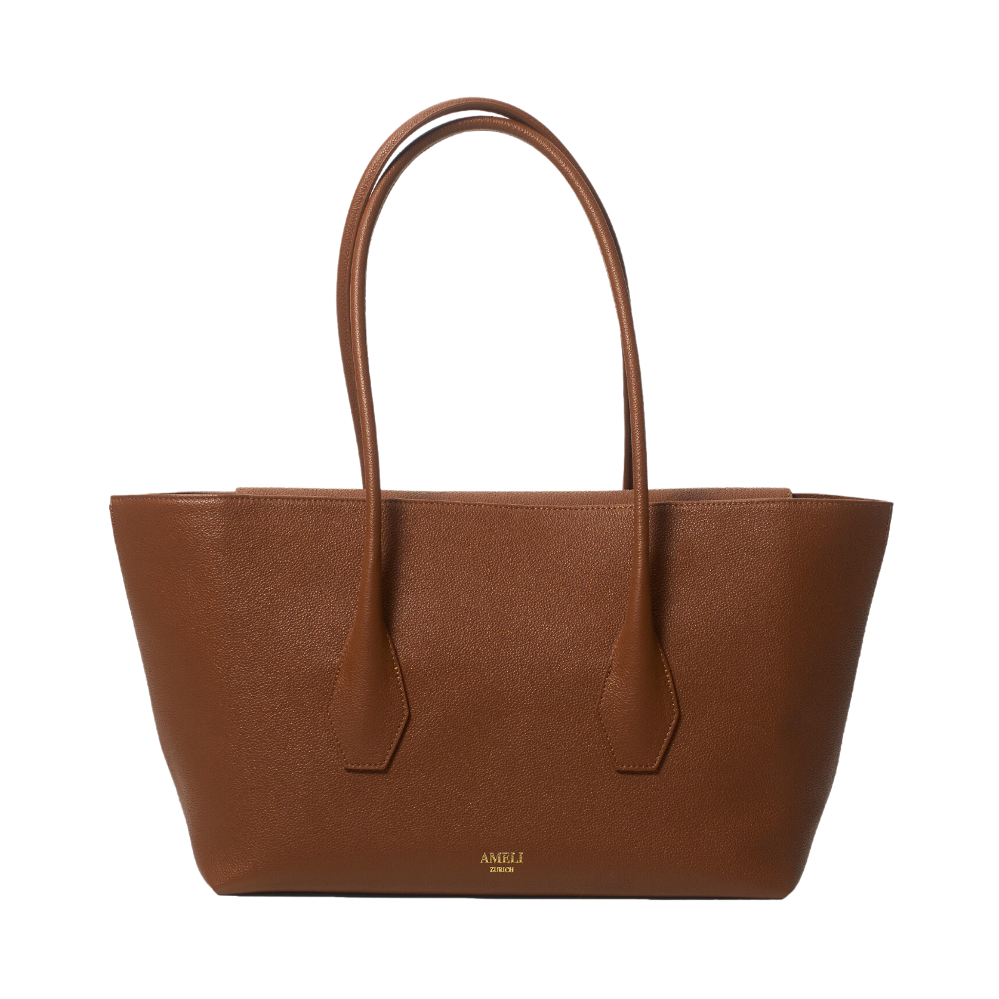 AMELI Zurich | IDA | Cognac | Small Grain Leather | Front2