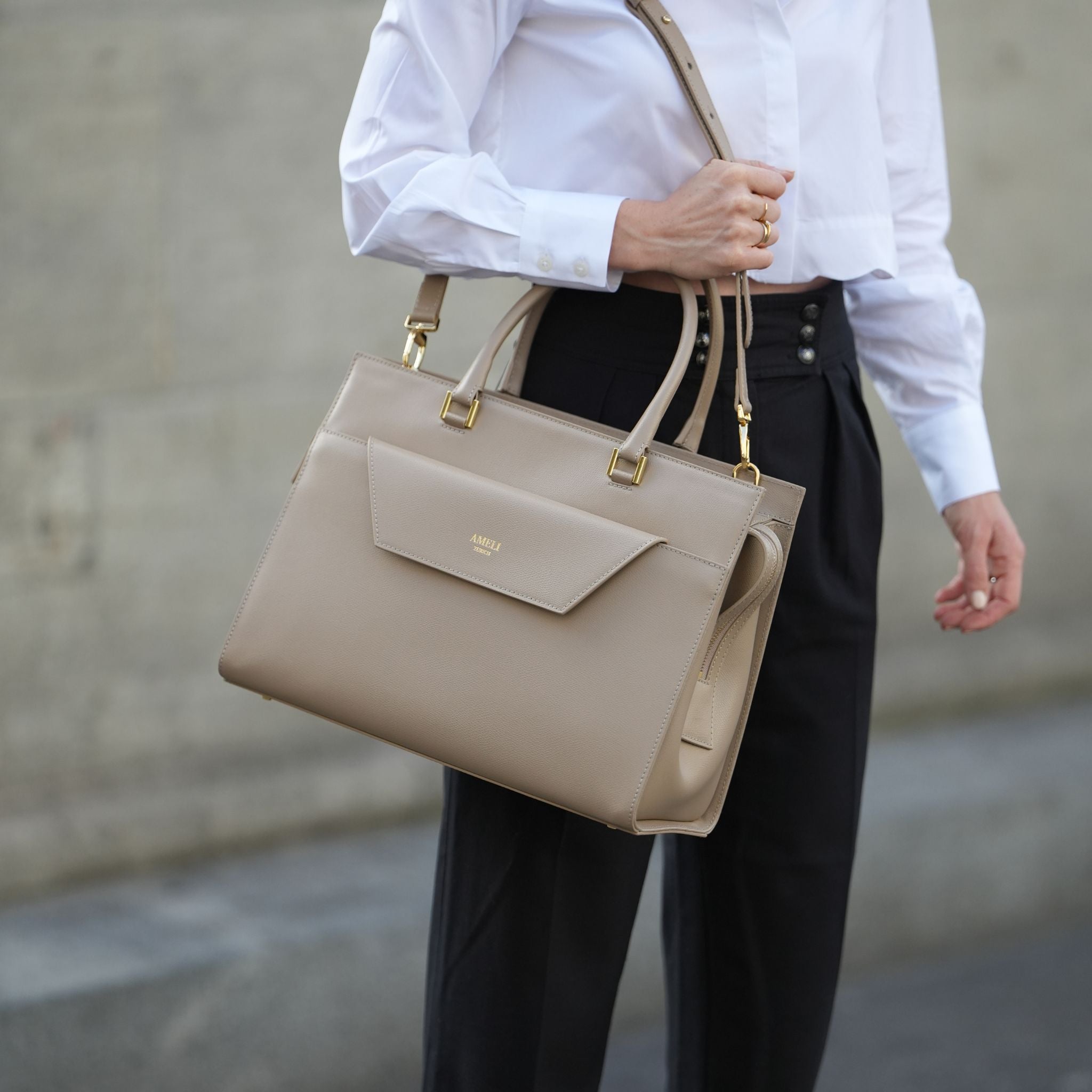 Handbag and shop laptop bag