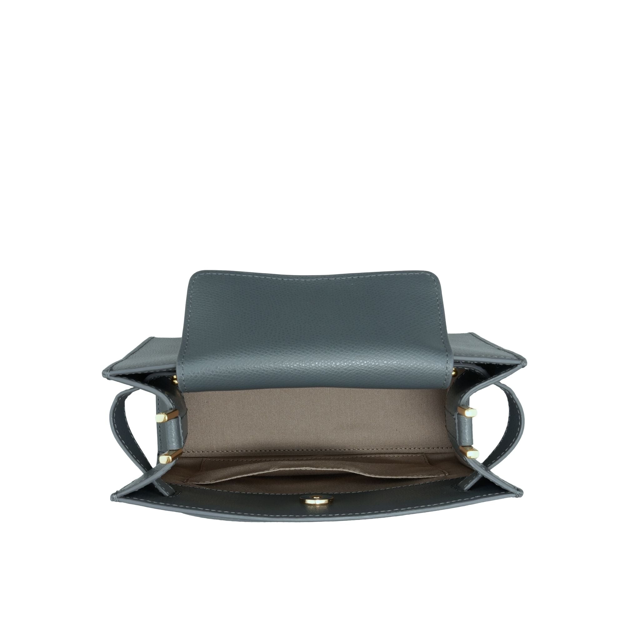 AMELI Zurich | SEEFELD MINI | Cappuccino | Pebbled Leather | Inside