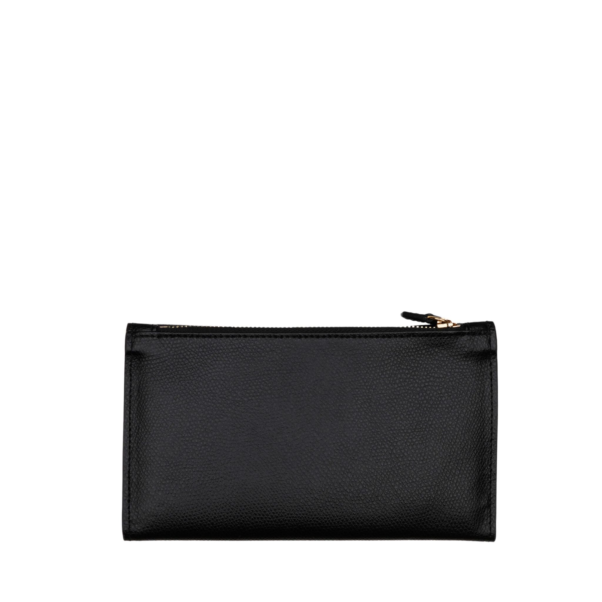 AMELI Zurich | Wallet | Black | Pebbled Leather | Back